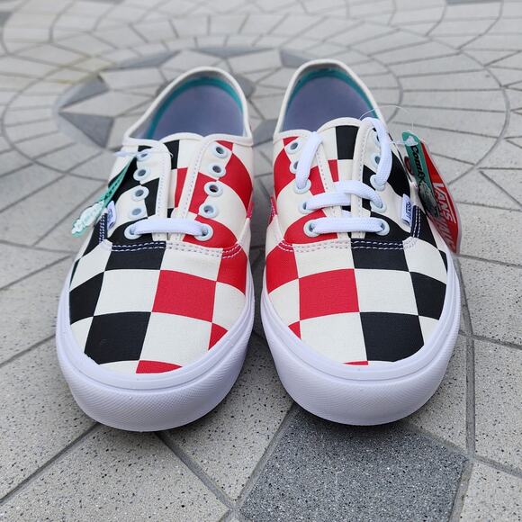 Vans Authentic Comfycush Checkered Low Top Sk8 Sneakers Unisex - Picture 4 of 11